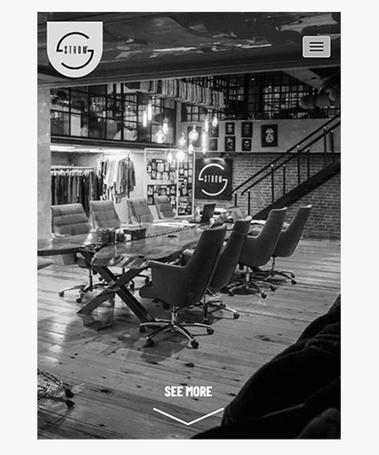 Strom Denim Fashion Brand Website - E-commerce design