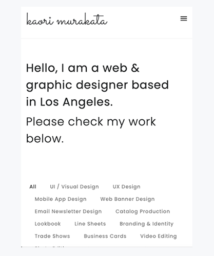 Personal Portfolio Website - Creative professional portfolio design